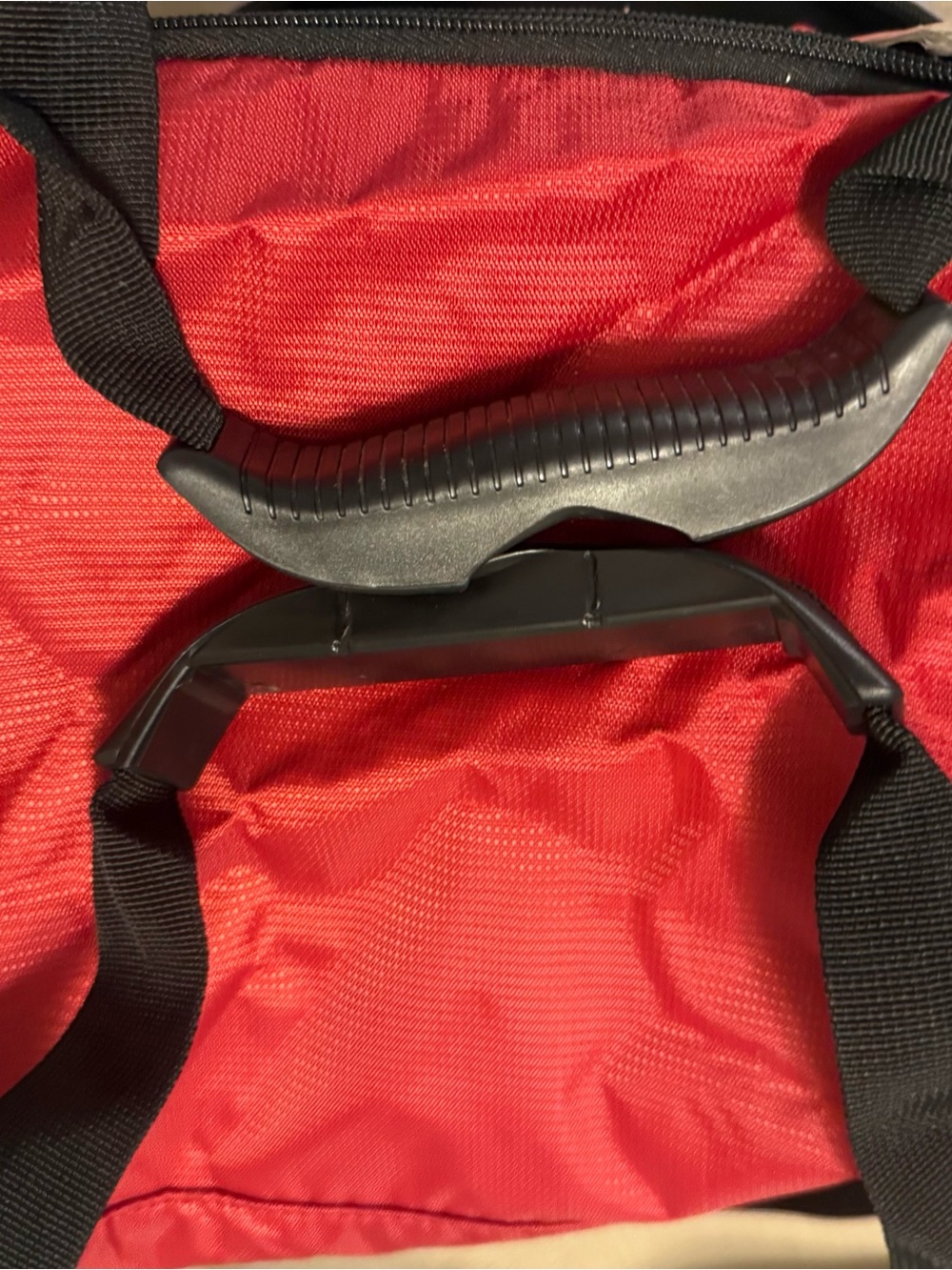 OGIO Red and Black Duffel Bag with Logo - Picture 5 of 15